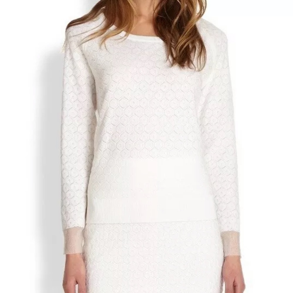 Rag & bone | Milly honeycomb Crewneck sweater
